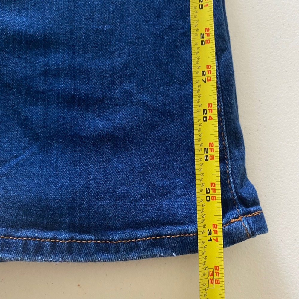 Pilcro Women's High Rise Flare Jeans Medium Wash Blue‎ Size 27 - Picture 10 of 10